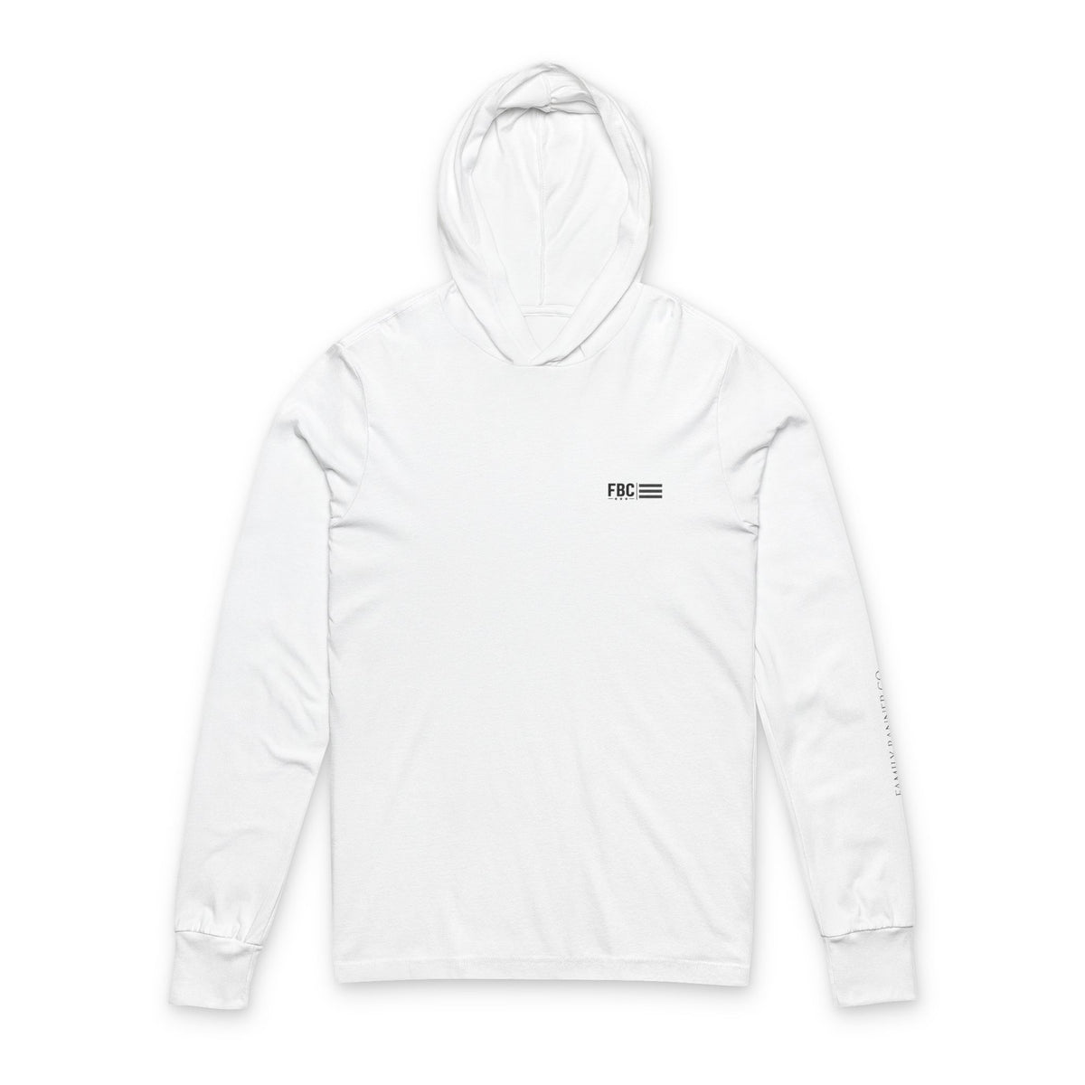 FBC Minimalist Hooded Long Sleeve Tee