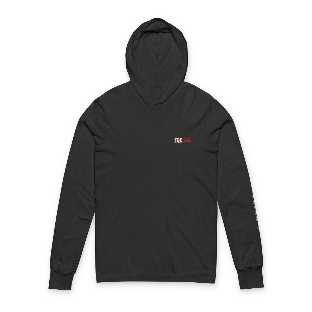 FBC Minimalist Hooded Long Sleeve Tee
