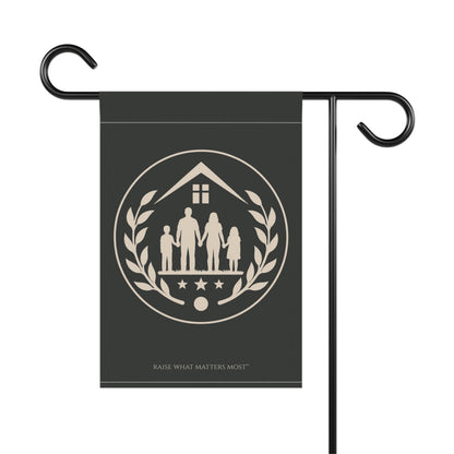 The Original Family Banner™ | Garden Flag | Charcoal