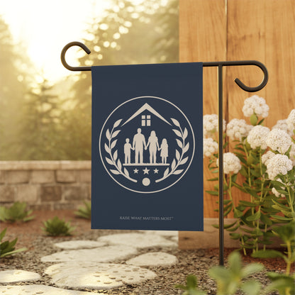 The Original Family Banner™ | Garden Flag | Navy