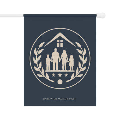 The Original Family Banner™ | Garden Flag | Navy