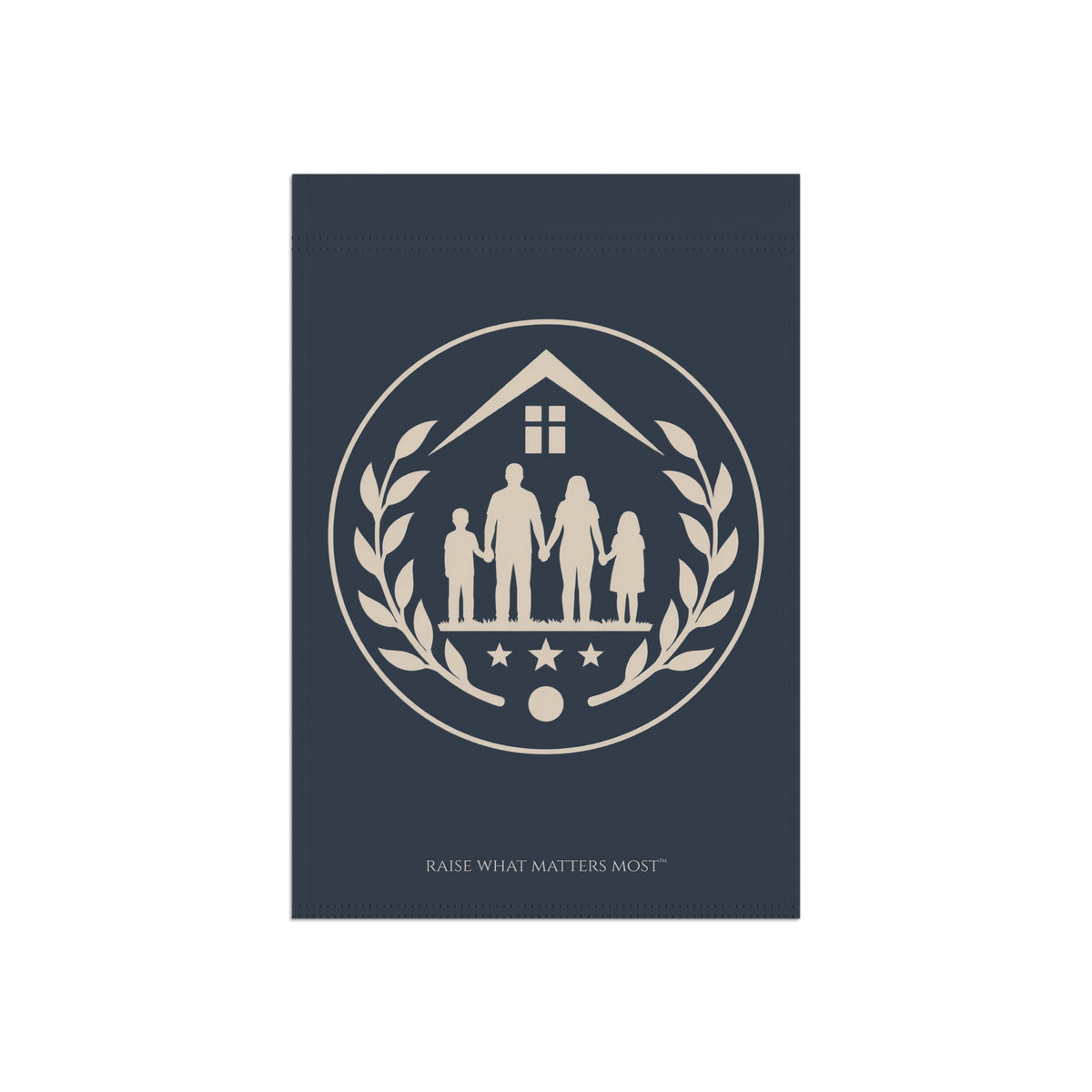 The Original Family Banner™ | Garden Flag | Navy