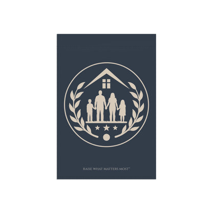 The Original Family Banner™ | Garden Flag | Navy
