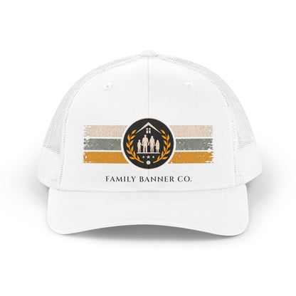 Family Banner Co. Heritage Stripe Trucker Hat