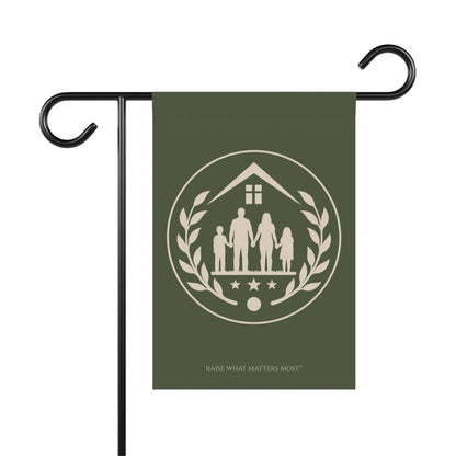 The Original Family Banner™ | Garden Flag | Olive