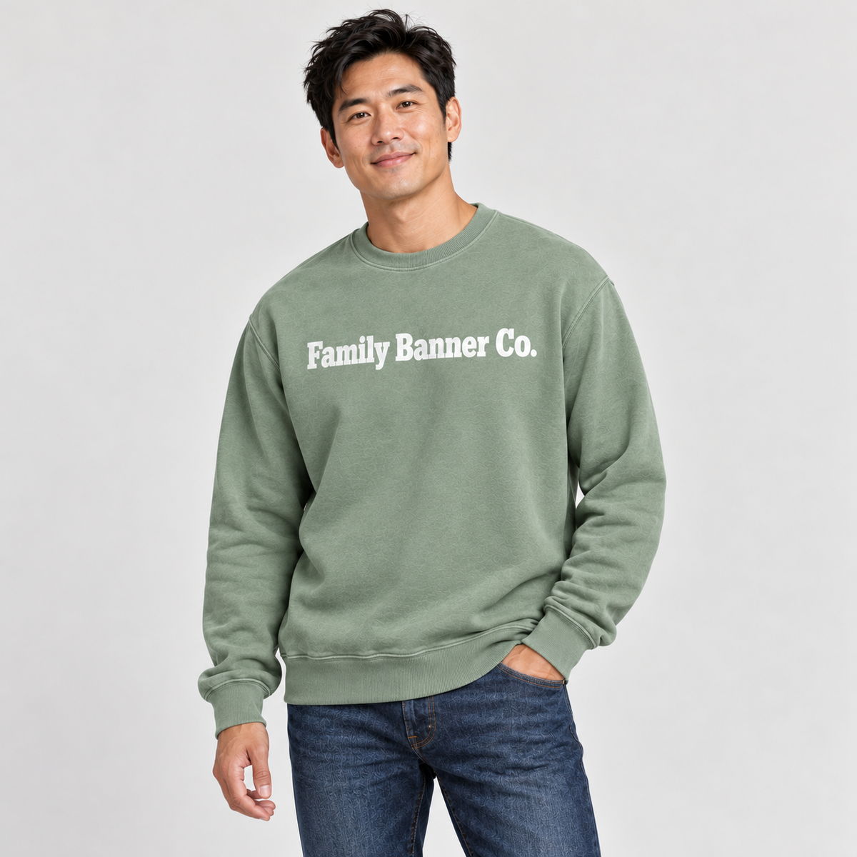 Family Banner Co. Heritage Crewneck Sweatshirt