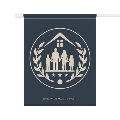 The Original Family Banner™ | Garden Flag | Navy