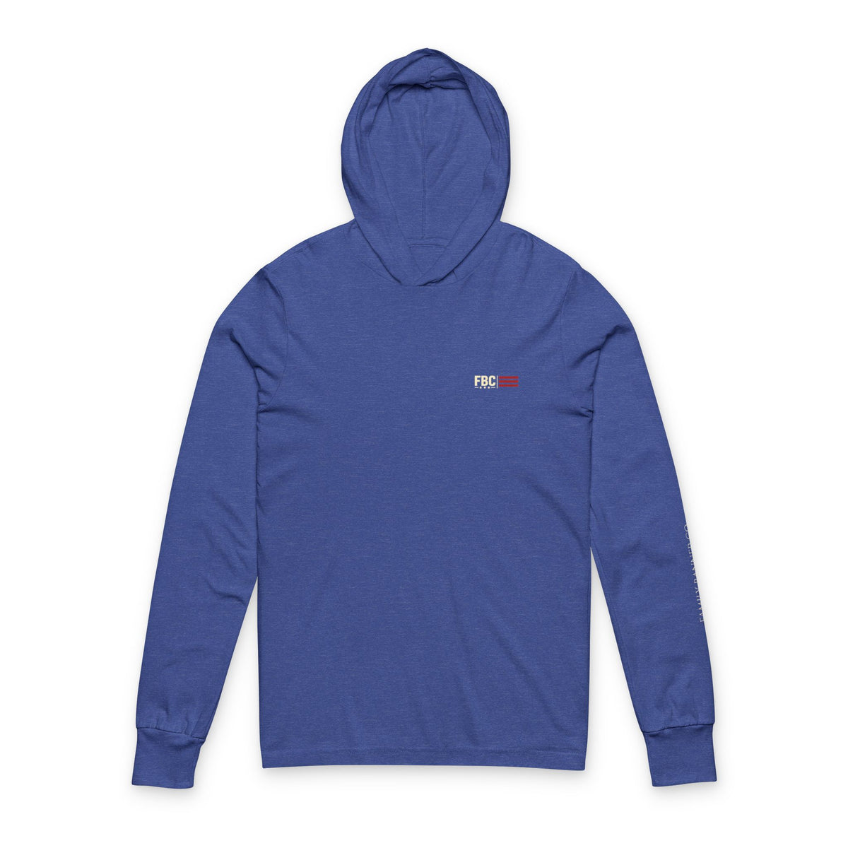FBC Minimalist Hooded Long Sleeve Tee