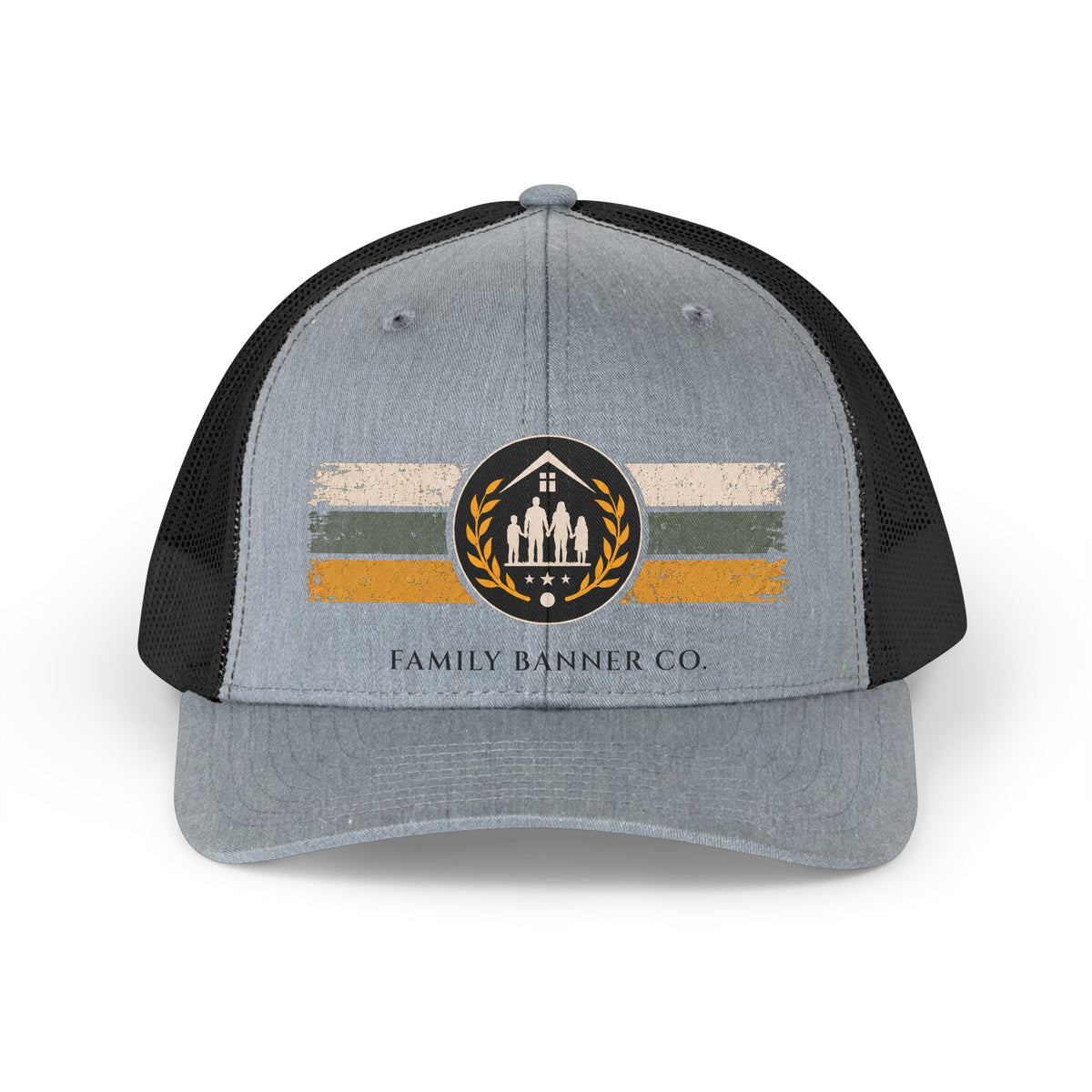 Family Banner Co. Heritage Stripe Trucker Hat